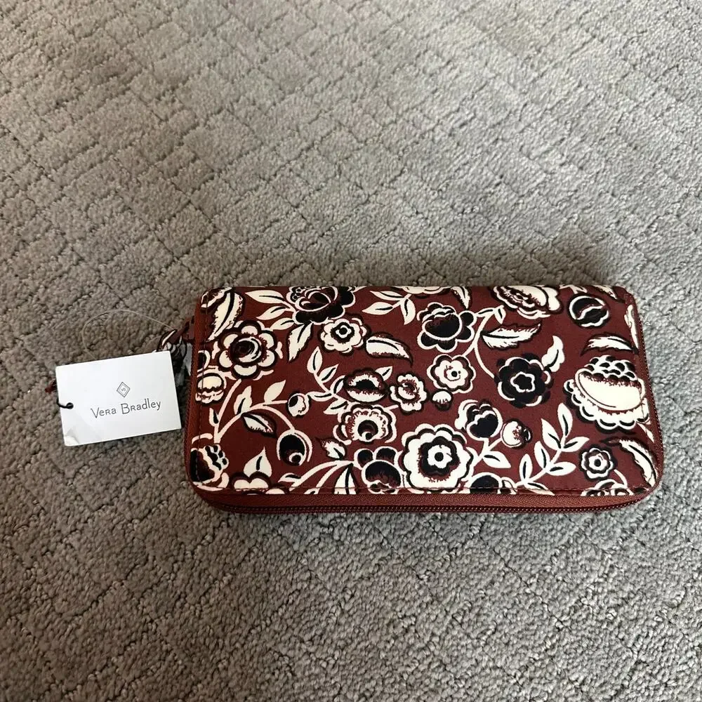 Vera Bradley Zip Around Long Wallet - Picture 3 of 6